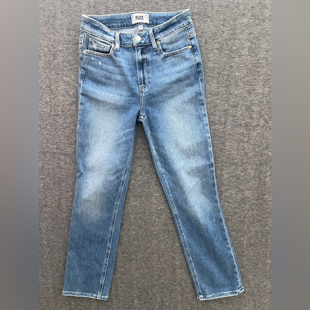 PAIGE Light Blue CINDY CROP jeans